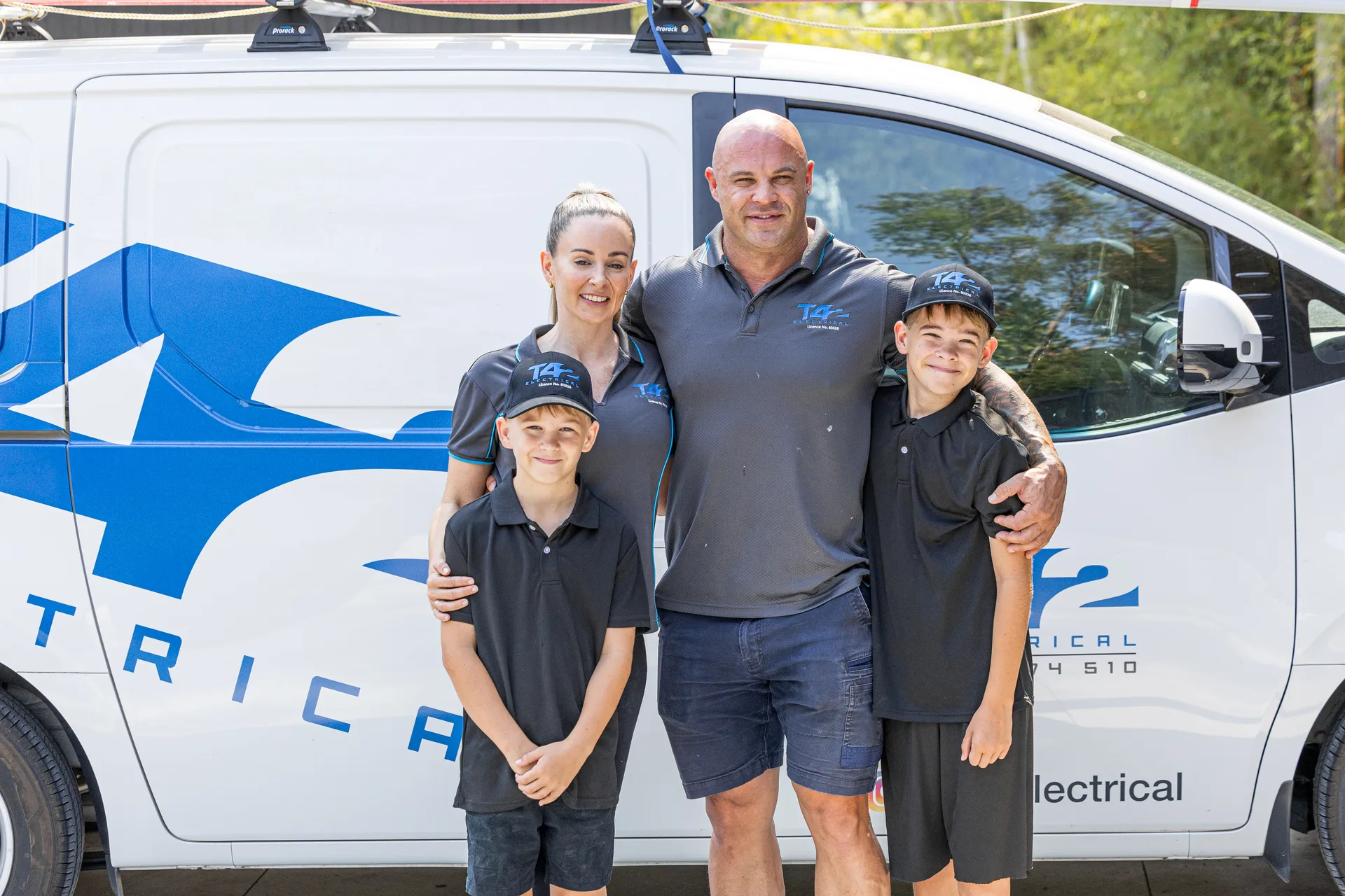 The local family-run team behind Family Electrician Ormeau